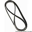 V-Ribbed Serpentine Belt: 125.25" Long, 6 Rib Count, Exact Fit