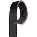 V-Ribbed Serpentine Belt: 88.5" Long, 6 Rib Count, Exact Fit