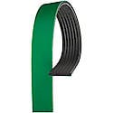 V-Ribbed (Heavy Duty) Serpentine Belt: 121.88" Long, 7 Rib Count, Exact Fit