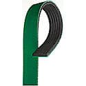 V-Ribbed (Heavy Duty) Serpentine Belt: 61.52" Long, 6 Rib Count, Exact Fit