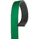 V-Ribbed (Heavy Duty) Serpentine Belt: 101.75" Long, 7 Rib Count, Exact Fit