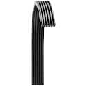 Double Sided Poly Rib Belt Serpentine Belt; 86.14 Long, 6 Rib Count