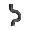 Curved Radiator Hoses: EPDM Rubber, Standard Duty, 14" Long, 2.25" Diameter