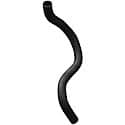 Curved Radiator Hoses: EPDM Rubber, Standard Duty, 23" Long, 1.19" Diameter