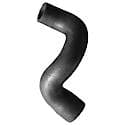 Curved Radiator Hoses: EPDM Rubber, Standard Duty, 9.5" Long, 1.38" Diameter