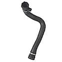 Curved Radiator Hoses: EPDM Rubber, Standard Duty, 17.5" Long, 1.28" Diameter