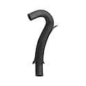 Curved Radiator Hoses: EPDM Rubber, Standard Duty, 7" Long, .63" Diameter