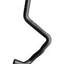 Curved Radiator Hoses: EPDM Rubber, Standard Duty, 20" Long, 1.22" Diameter