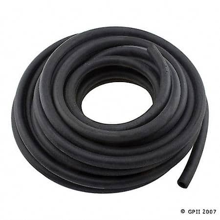 Straight Heater Hose: EPDM, Direct Fit, 0.5" Inside Diameter (Sold by foot)