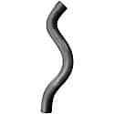 Molded Heater Hose; EPDM Rubber, 3/4 Inch Diameter, 12 Inch Length