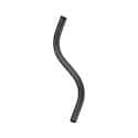 Molded Heater Hose; EPDM Rubber, 1/4 Inch Diameter, 7 Inch Length