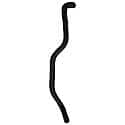 Molded Heater Hose; EPDM Rubber, 1/2 Inch Diameter, 19 1/4 Inch Length