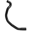 Molded Heater Hose; EPDM Rubber, 3/4 Inch Diameter, 17 Inch Length