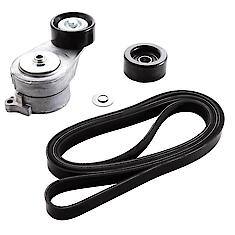 Dayco Serpentine Belt Kit; With Belt, 2 Pulleys and Tensioner, 4 Piece ...