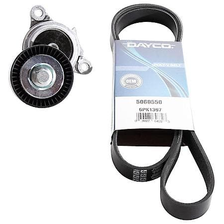 Serpentine Belt Kit With Belt, Tensioner, 2-Piece Set