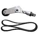 Serpentine Belt Kit With Belt, Tensioner, 2-Piece Set