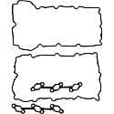 Valve Cover Gasket Set: Direct Fit, 4 Pieces