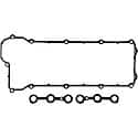 Molded Rubber & Plastic Valve Cover Gasket Set: Direct Fit, 3 Pieces