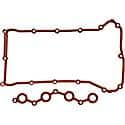 Molded Rubber Valve Cover Gasket Set: Direct Fit, 2 Pieces