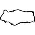 Molded Rubber Valve Cover Gasket: Direct Fit, 1 Piece