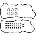 Molded Rubber Valve Cover Gasket Set: Direct Fit, Includes Grommets, 42 Pieces