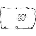 Valve Cover Gasket Set: Direct Fit, Includes Grommets, 7 Pieces