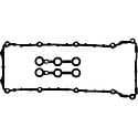 Molded Rubber Valve Cover Gasket Set: Direct Fit, 3 Pieces