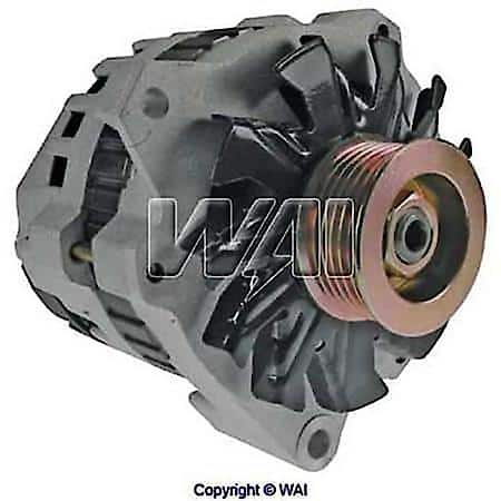 Alternator; 105 Amp; 4.0L; 87-90 Jeep Wrangler YJ