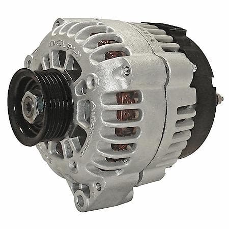 Alternator: Remanufactured, 105 Amps