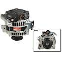 First Time Fit Alternator, Remanufactured, 100 AMP, with 7-Groove Pulley