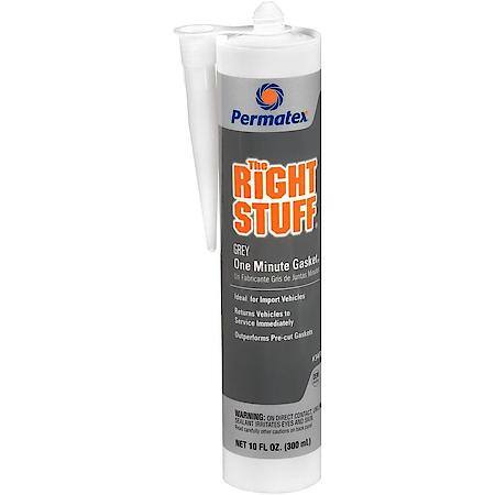 Permatex The Right Stuff: Grey, 1 Minute Gasket Maker, 10 oz