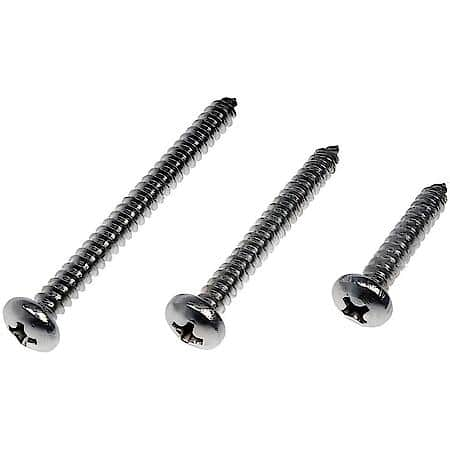 Self Tapping Screws; No. 10 X 1 In., 1-1/2 In., 2 In.