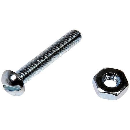 Machine Screw With Nuts - No.8-32 X 1 In.