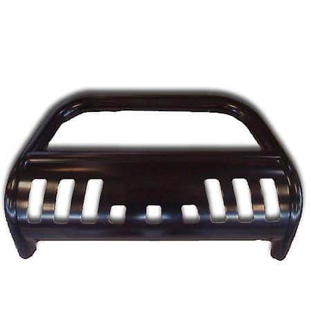 Bull Bar Black, With Skid Plate, With Holes For Lighting, 6 In Max Light