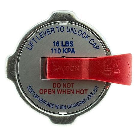 Radiator Cap: 16 PSI