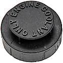 Engine Coolant Reservoir Cap: Flip Top, Plastic, 1 Pack