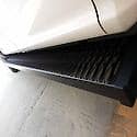 Powder Coated, Titanium Black, Aluminum, Unlighted, Rocker Panel Mount