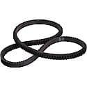 Bottom Cog V-Belt; 34.25 Inch Long, Exact Fit Premium Quality