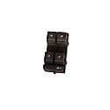 Jet Black Front Driver Side Door Window Switch