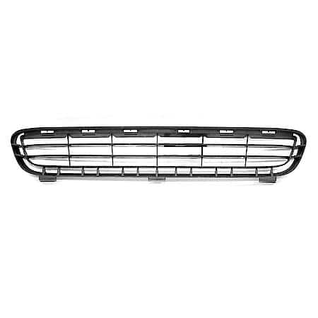 New CAPA Certified NSF Certified Premium Replacement Front Bumper Grille, Matte-Black