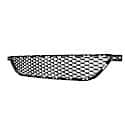 New Standard Replacement Front Bumper Cover Grille, Without Active Shutter