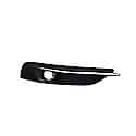 Driver Side Bumper Insert, For Use With Fog Lights, Black/Chrome