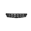 New Standard Replacement Front Bumper Cover Grille, Fits Sedan Model, Without Park Assist