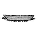 New Standard Replacement Front Bumper Cover Grille, Plastic, For Sedan, With Sport Package