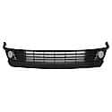 New Standard Replacement Front Bumper Cover Grille, Plastic, With Pre-Collision