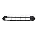 New Standard Replacement Front Bumper Cover Grille, Textured Black Finish