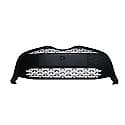 New Standard Replacement Bumper Cover Grille, Black, Hatchback Models