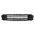 New Standard Replacement Front Bumper Cover Grille, Textured Black