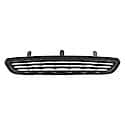 New CAPA Certified Standard Replacement Front Bumper Cover Grille, Fits S/SE Models, Matte-Dark Gray