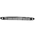 New Standard Replacement Front Bumper Cover Grille, Matte-Black